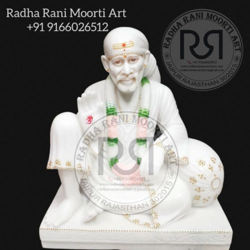 White Marble Dwarka MAI Moorti