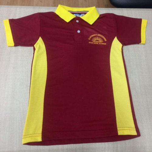 Poly Cotton Boys School Uniform T Shirt
