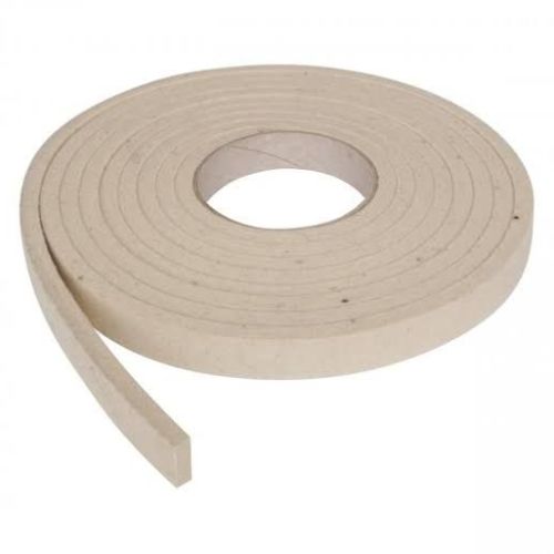 White Compressed Felt Strip