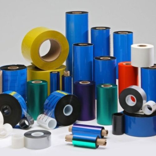 Barcode Label And Ribbon Roll