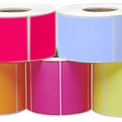 Glossy Paper Barcode Label Roll