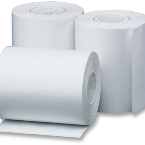 Plain White Thermal Paper Roll