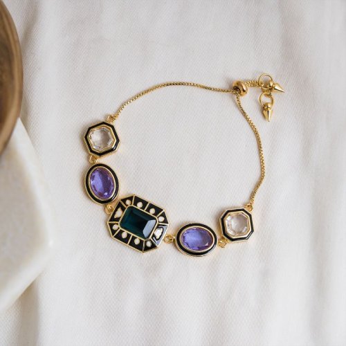 Stone Chain Bracelet