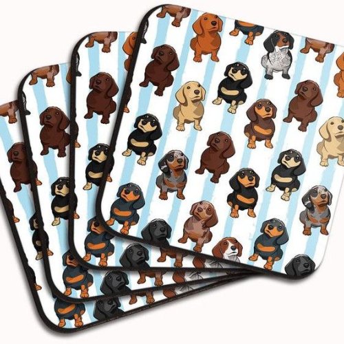 Square Printed MDF Coaster