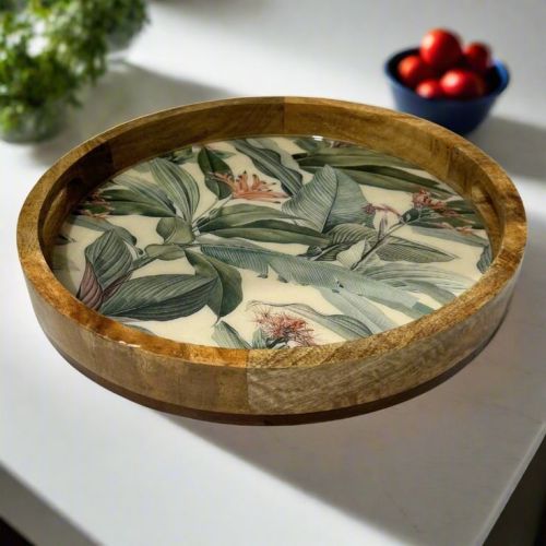 Printed Wooden Serving Tray