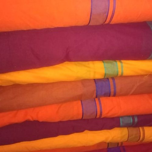 designer cotton dhoti towel set