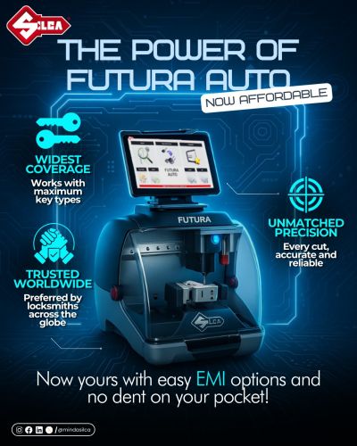 Futura Auto Key Cutting Machine