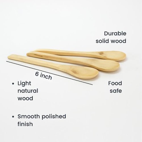Handmade Tiny Wooden Spoons