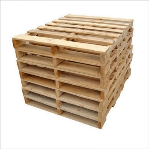 Hardwood Industrial Pallet Stack Hardwood Industrial Pallet Stack