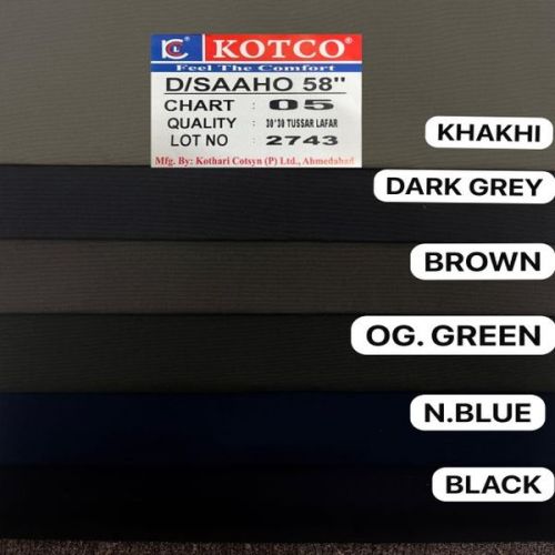 Saaho Bermuda Cotton Fabric