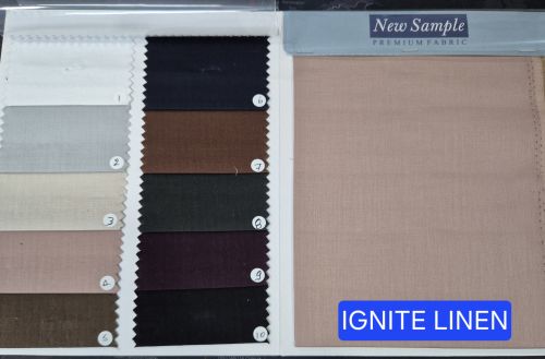 Cotton Linen Shirting Fabric