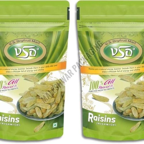 Raisins Standup Zipper Pouches