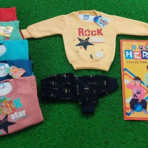 Art No. 102 Super Hero Boys Pajama T-Shirt Set