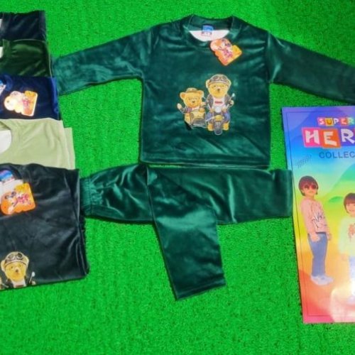 Art No. 104 Super Hero Boys Pajama T-Shirt Set
