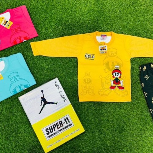 Art No. 5001 Super-11 Boys Pajama T-Shirt Set