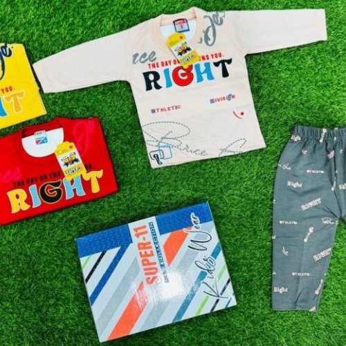 Art No. 5002 Super-11 Boys Pajama T-Shirt Set