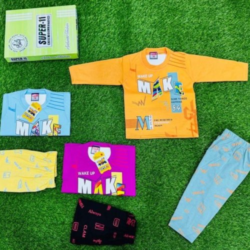 Art No. 5016 Super-11 Boys Pajama T-Shirt Set