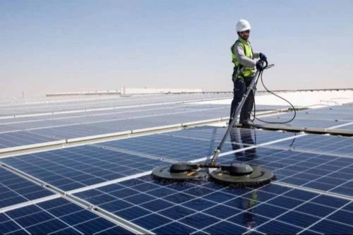 solar plant maintenance service