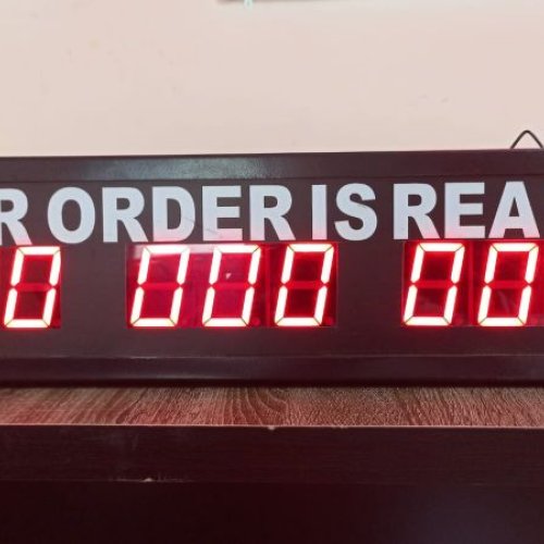 Token Display 3 Counter 3 Digit