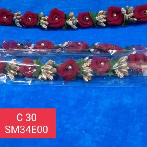 transitional rose flower artificial gajra