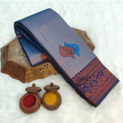 Ladies Multicolor Kubera Pattu Saree