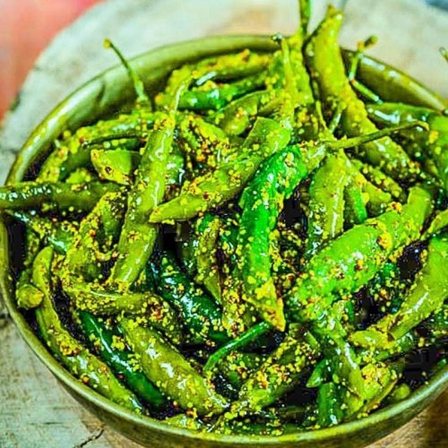 Green Chilli Pickle