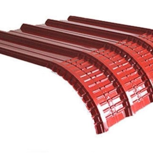 Red Color Coated Curved Roofing Sheet