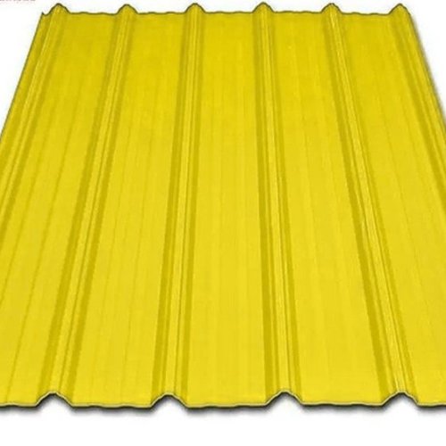 Yellow Color Coated Roofing Sheet