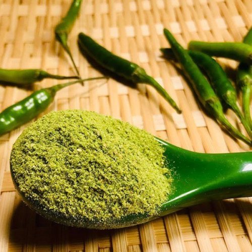 Dehydrated Green Chilli Powder
