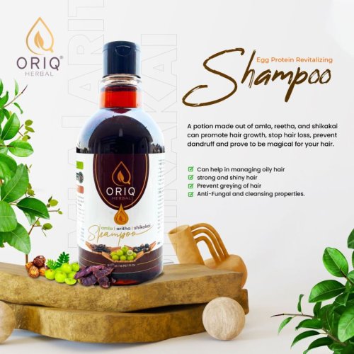 Oriq Herbal Amala Aritha Shikakai Shampoo