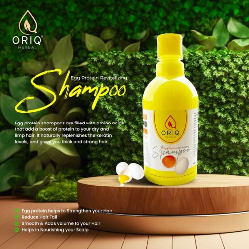 Oriq Herbal Egg Protein Revitalizing Shampoo