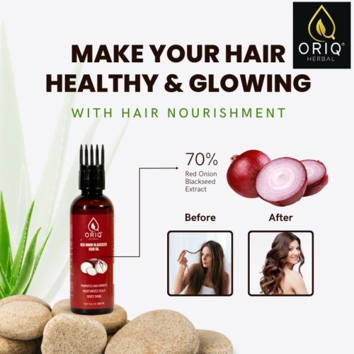 Oriq Herbal Red Onion Blackseed Hair Oil