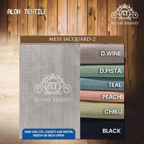 161 GSM Mess Jacquard Polyester Fabric