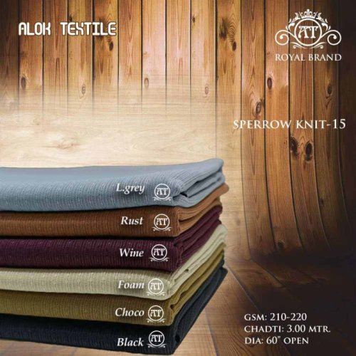 211 GSM Sparrow Knit Polester Fabric