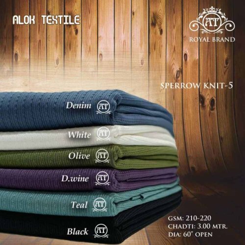 216 GSM Sparrow Knit Polyester Fabric