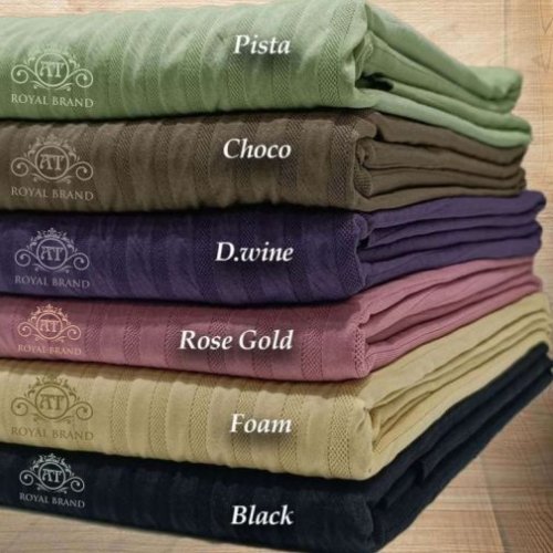 220 GSM Vertical Stripe Polyester Fabric