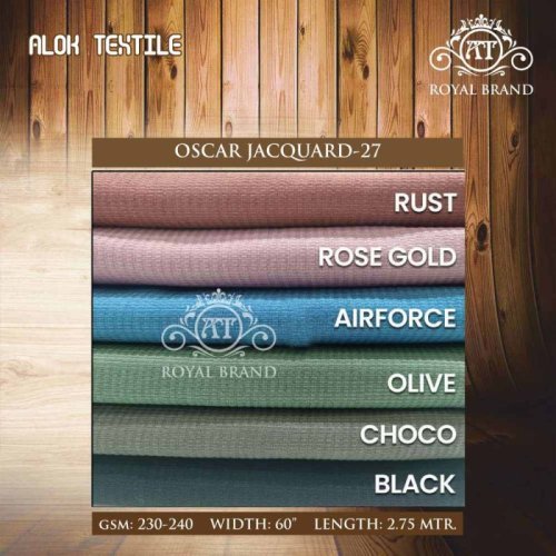 230 GSM Oscar Jacquard Polyester Fabric