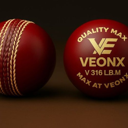 Veonx Leather Cricket Ball