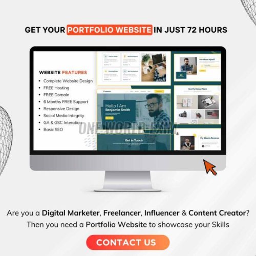 Portfolio Website Development Service