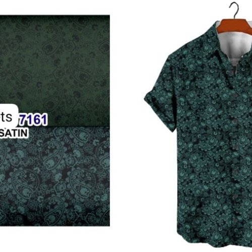 100% Cotton 60*60 Satin Shirting Fabric 2