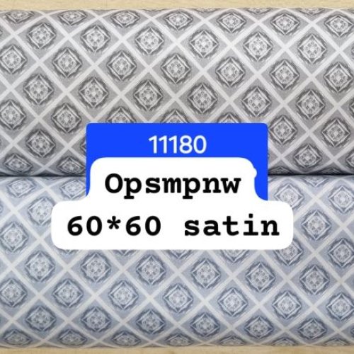 60s High Quality Satin Shirting Fabric with Salvage