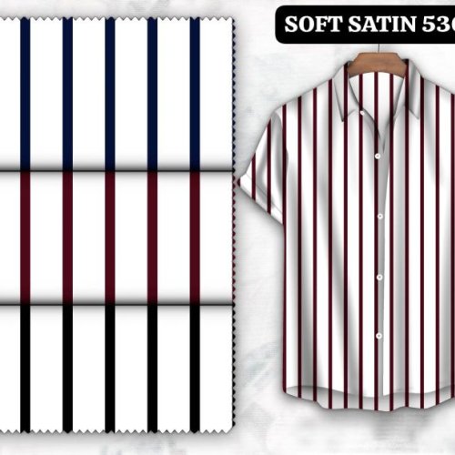 536 Cotton Satin Shirting Fabrics