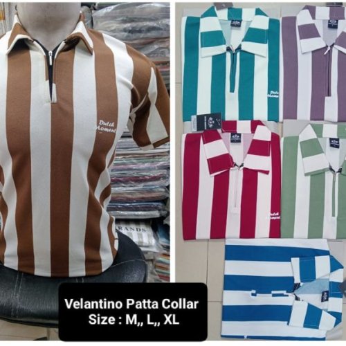 Mens Valentino Patta Polo T Shirt