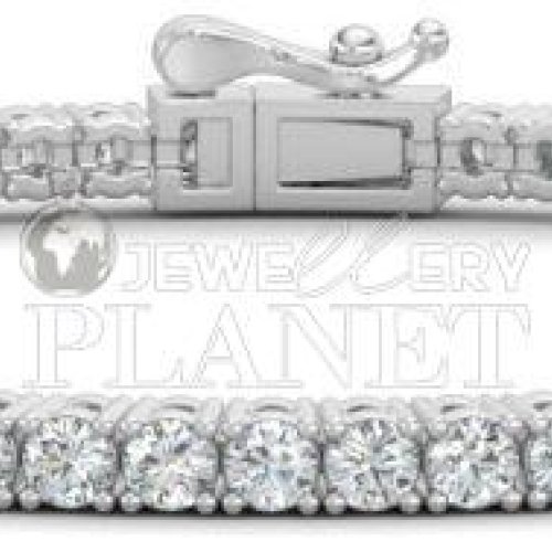 10K Gold Diamond Tennis Bracelet