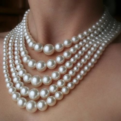 Antique Pearl Necklace