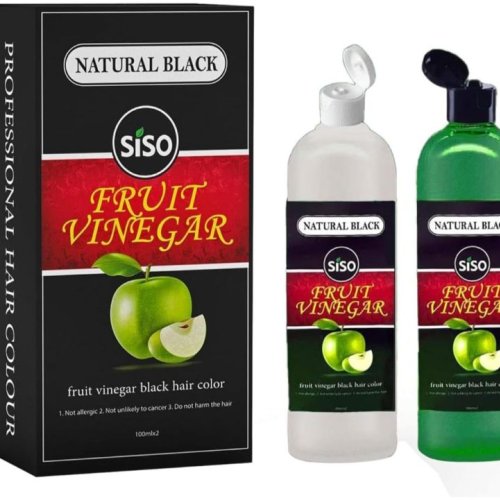 200ml Black Siso Fruit Vinegar Hair Color