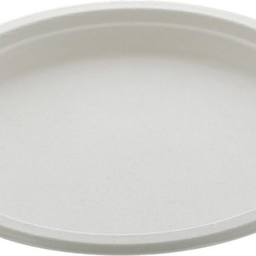 Sugarcane Bagasse Round Plate