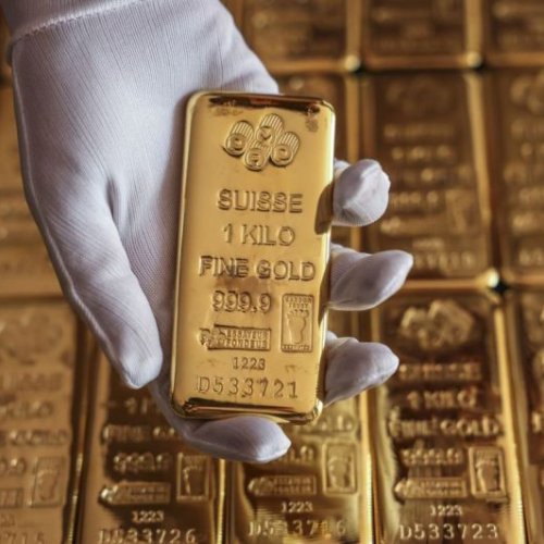 Golden 999.9% Suisse Gold Bar