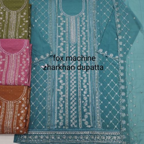 Fox Machine Jarkan Suits With Dupatta