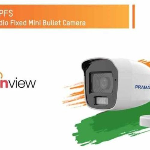 Prama PT-HTD11F0E-LPFS Audio Fixed Mini Bullet Camera
